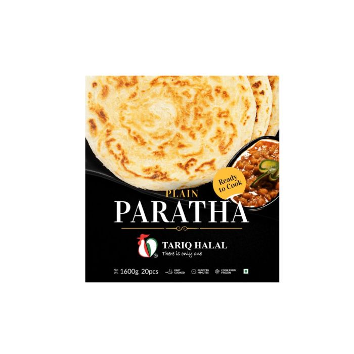 Tariq Halal Plain Paratha 5Ps 400g***